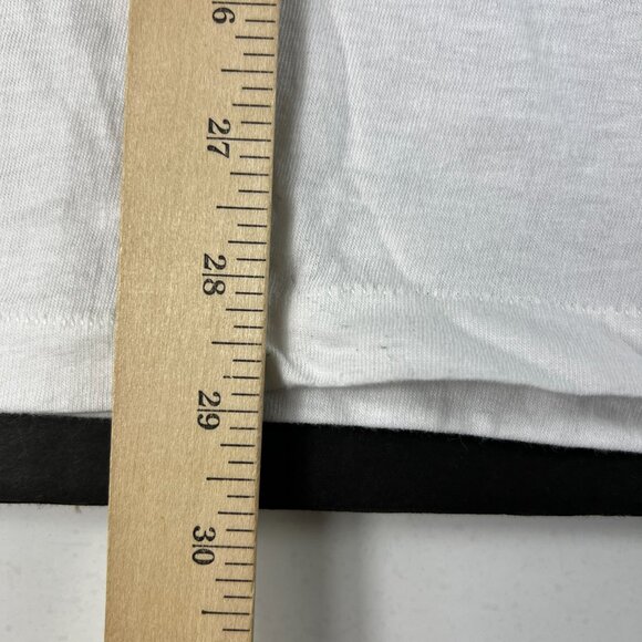 VTG 80s Mick Jagger She's The Boss Shirt Small White Dingy Single Stitch Tee - Picture 13 of 15